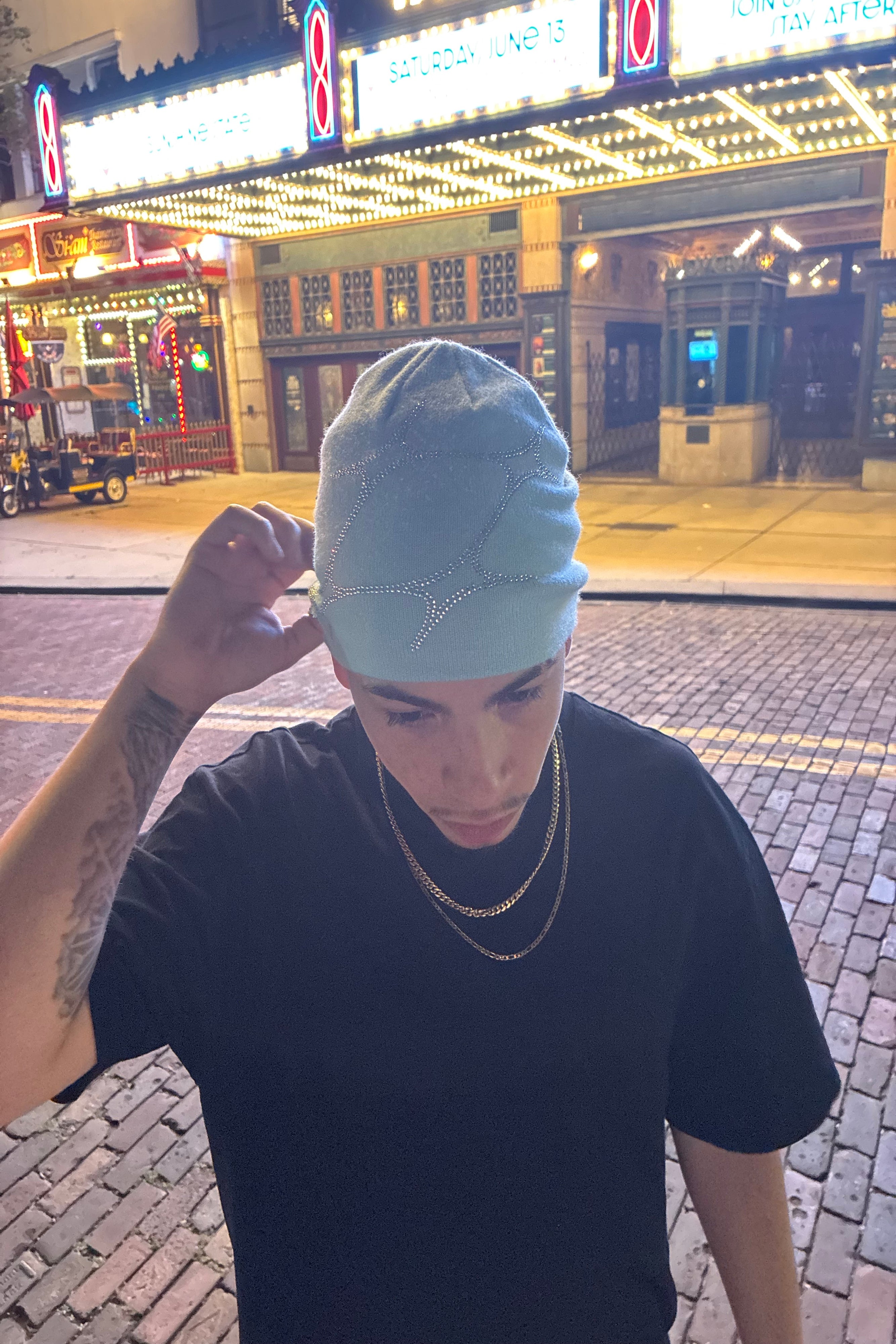 V1 SKULLY #BABYBLUE
