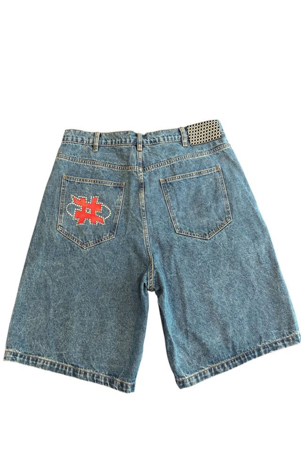 WASH BLUE NORMIE #DENIMSHORTS